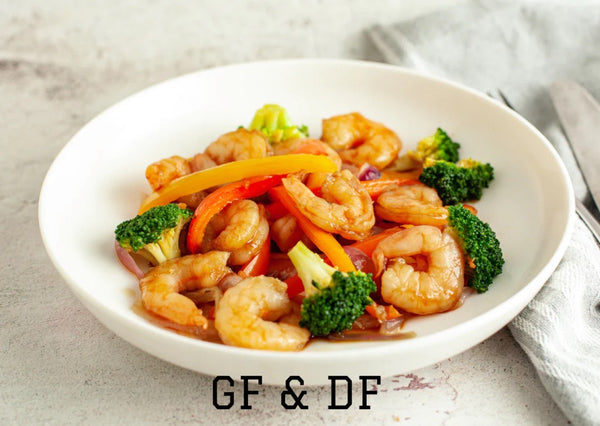 Wild Caught Shrimp Stirfry